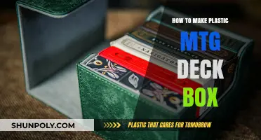 DIY Plastic MTG Deck Box: Crafting Your Own Card Storage Solution