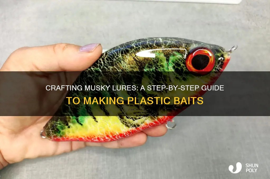 how to make plastic musky lures