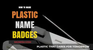 DIY Plastic Name Badges: Easy Step-by-Step Guide for Beginners