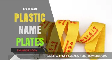 DIY Plastic Name Plates: Easy Steps for Custom Creations
