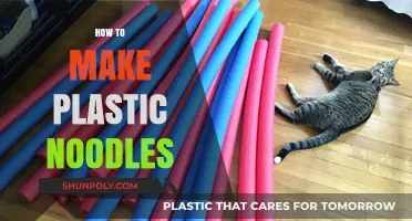 Crafting Plastic Noodles: A Step-by-Step Creative DIY Guide