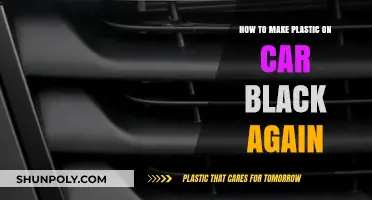 Restore Car Plastic Trim: Easy DIY Tips for a Sleek Black Finish