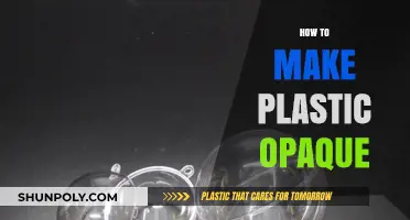 Transforming Plastic: Simple Techniques to Make It Opaque Effectively