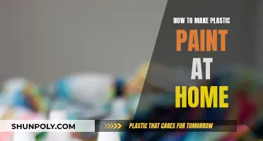 Creating Plastic Paint at Home: A Simple Guide
