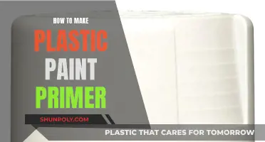 Creating a Plastic Paint Primer: A Step-by-Step Guide