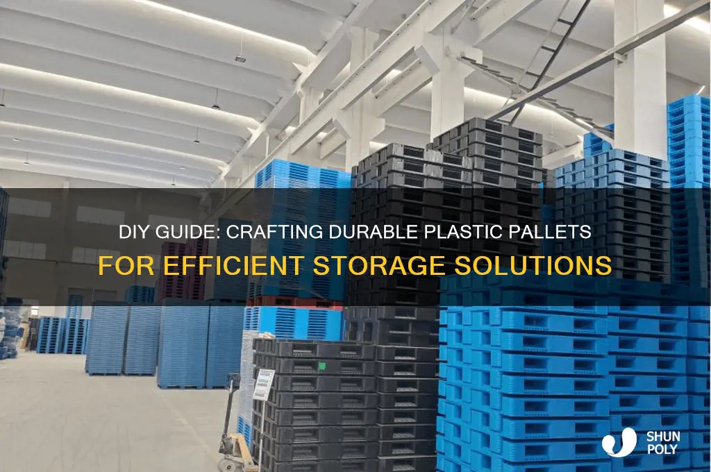how to make plastic pallets