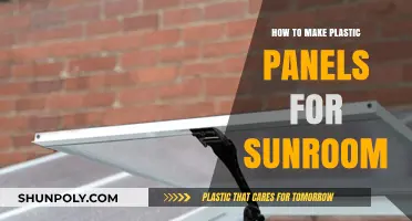 DIY Sunroom Upgrade: Crafting Durable Plastic Panels Step-by-Step