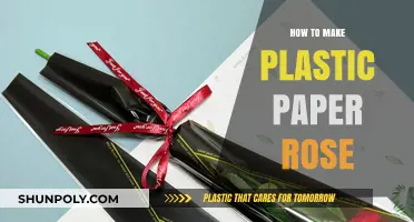 Crafting Plastic Paper Roses: A Step-by-Step DIY Guide