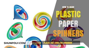 DIY Plastic Paper Spinners: Easy Crafting Guide for All Ages