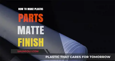 Achieve Perfect Matte Finish on Plastic Parts: Simple Techniques Revealed