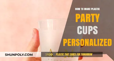 DIY Customized Plastic Party Cups: Creative Personalization Ideas & Tips