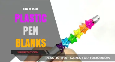 Crafting Plastic Pen Blanks: A Step-by-Step DIY Guide
