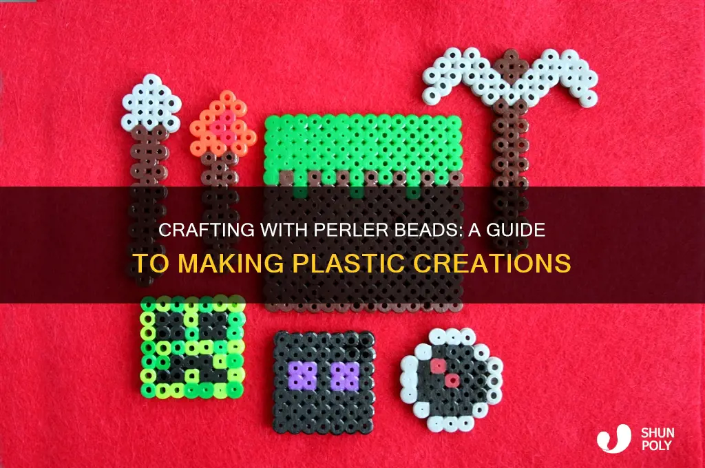 how to make plastic perler beads