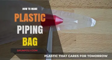 DIY Plastic Piping Bag: Easy Homemade Solution for Baking Enthusiasts