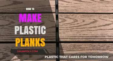 DIY Plastic Planks: Easy Steps to Recycle and Create Durable Boards