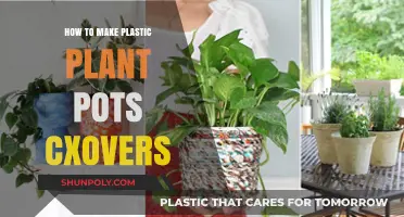 DIY Plastic Plant Pot Covers: Creative Ideas for Garden Decor