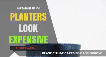 Elevate Your Garden: Transforming Plastic Planters into Luxurious Décor