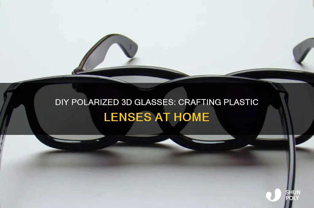 how to make plastic polarized 3d glasses