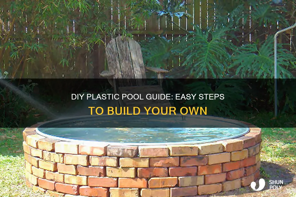 how to make plastic pool