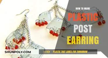 Crafting DIY Plastic Post Earrings: A Simple Step-by-Step Guide