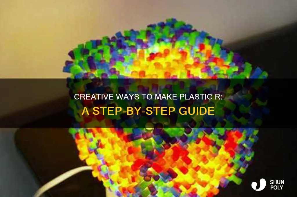 how to make plastic r