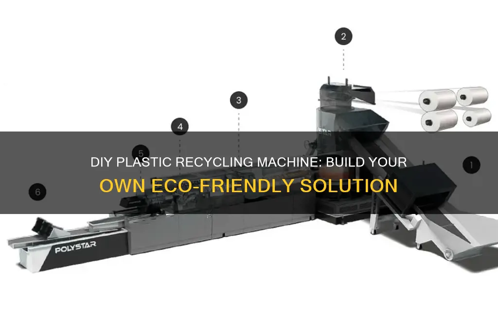 how to make plastic recycling machine at home
