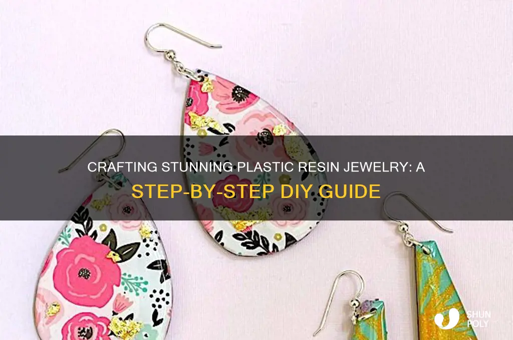how to make plastic resin jewelry