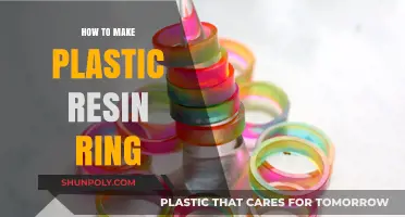 Crafting Unique Plastic Resin Rings: A Step-by-Step DIY Guide