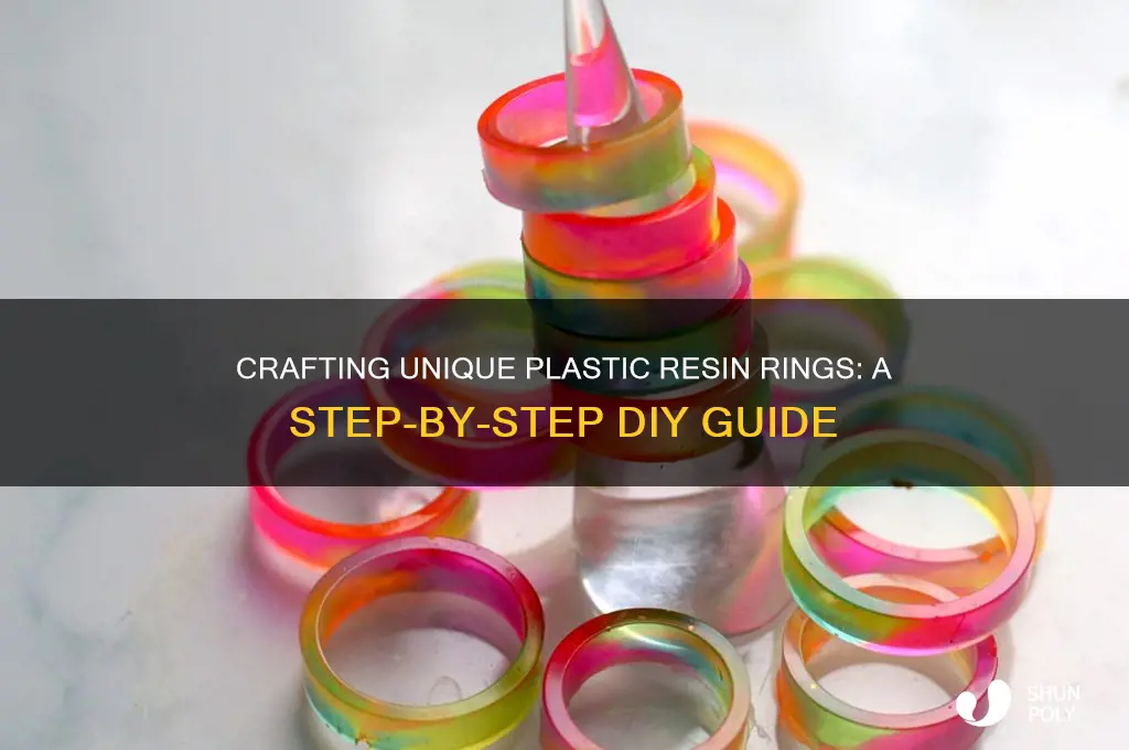 how to make plastic resin ring