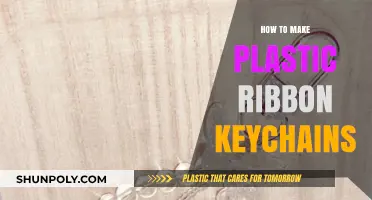 Crafting DIY Plastic Ribbon Keychains: Easy Step-by-Step Guide