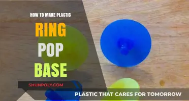 DIY Plastic Ring Pop Base: Easy Crafting Guide for Beginners
