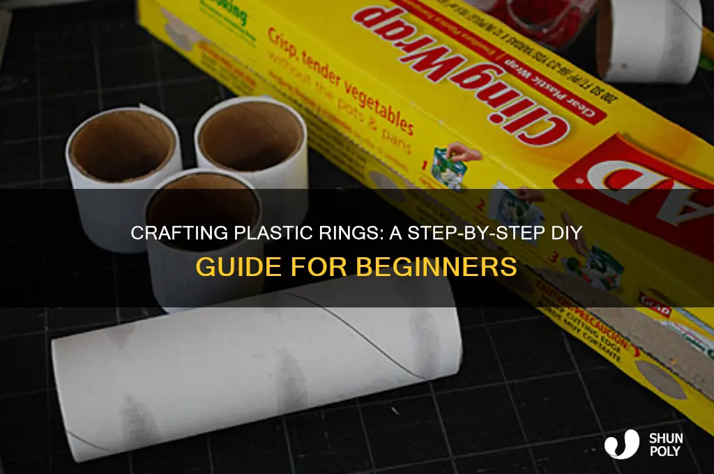 how to make plastic rings