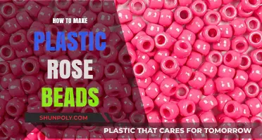 Crafting Plastic Rose Beads: A Creative DIY Jewelry Guide