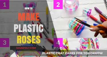 Crafting Lifelike Plastic Roses: A Step-by-Step DIY Guide