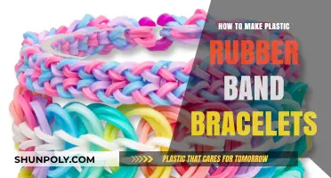 Crafting Plastic Rubber Band Bracelets: A Simple DIY Guide
