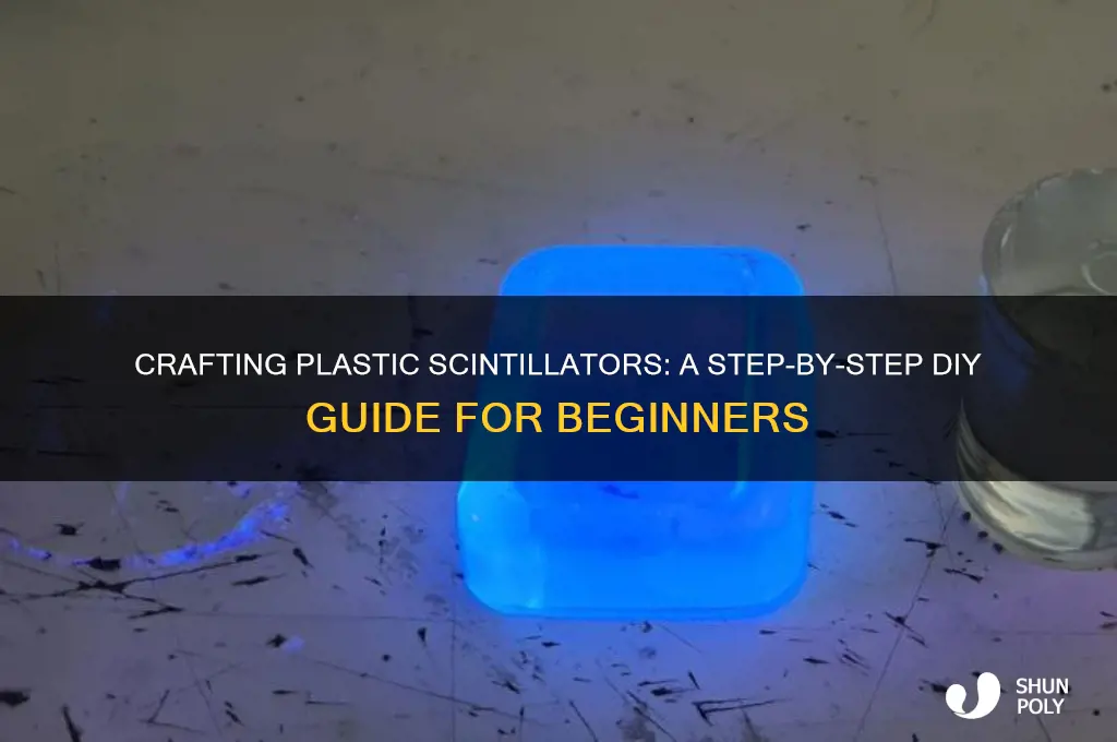 how to make plastic scintillator