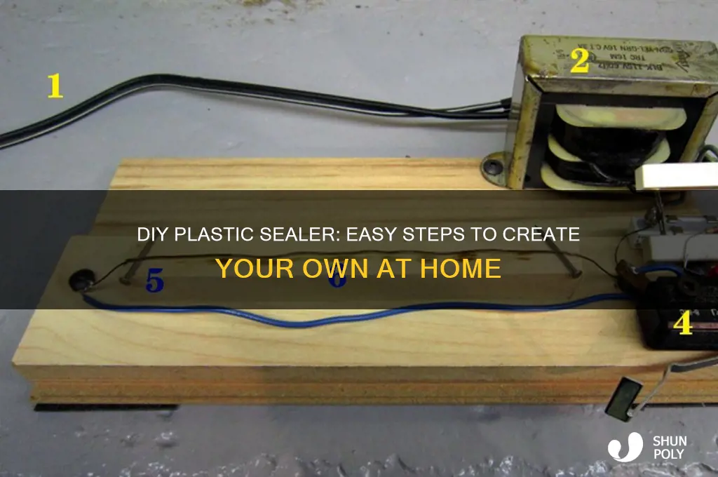 how to make plastic sealer