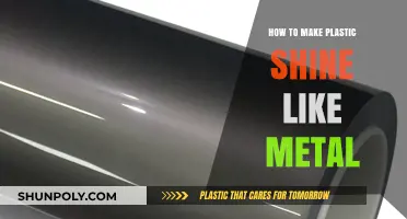Transform Plastic Surfaces: Achieve a Stunning Metallic Shine with Ease