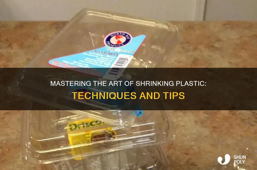 how to make plastic shrink