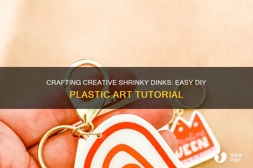 how to make plastic shrinky dinks