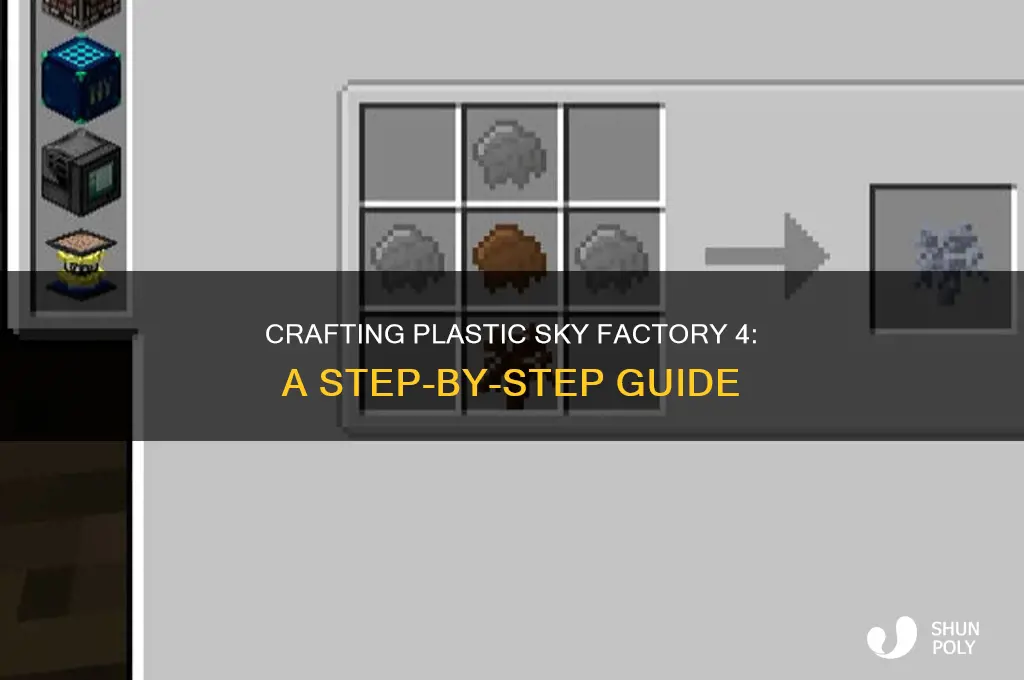 how to make plastic sky factory 4