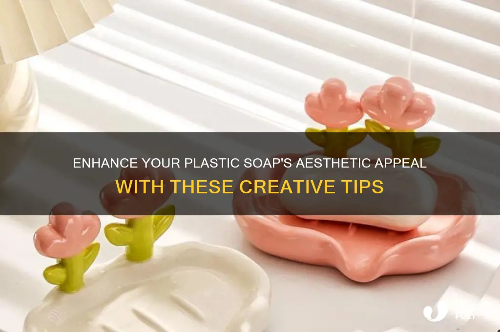 how to make plastic soap look nice