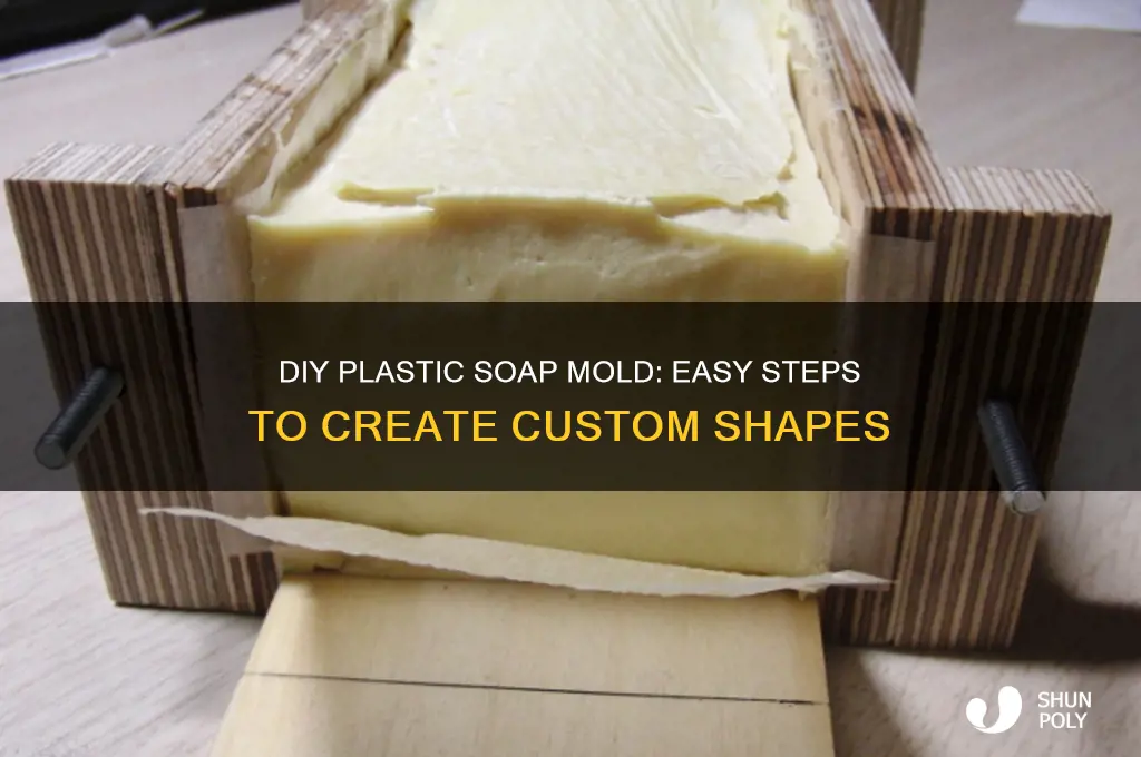 how to make plastic soap mold