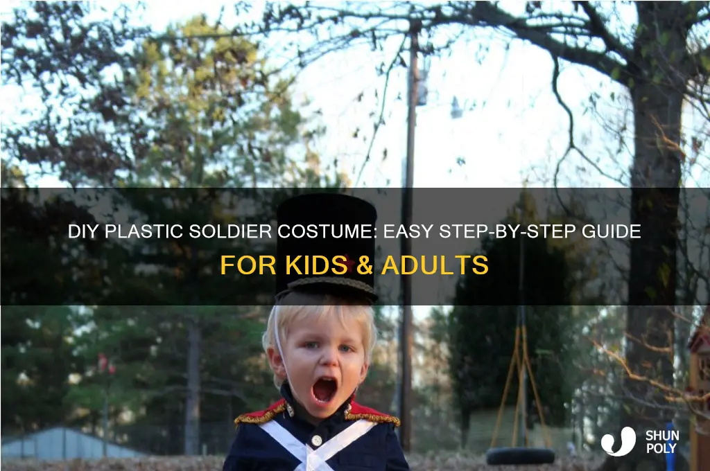how to make plastic soldier costume