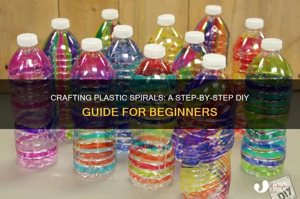how to make plastic spiral