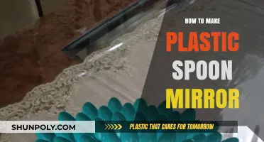Crafting a Stunning Mirror with Plastic Spoons: DIY Guide