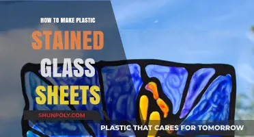 Crafting Vibrant Plastic Stained Glass Sheets: A DIY Guide