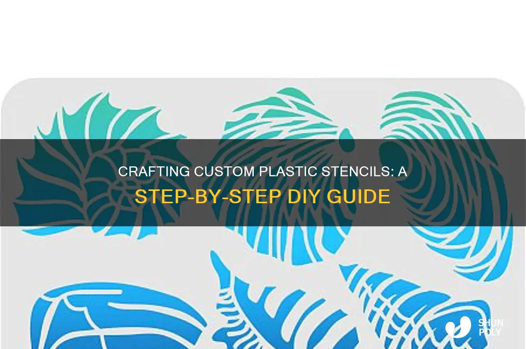how to make plastic stancel