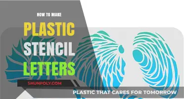 DIY Plastic Stencil Letters: Easy Crafting Guide for Beginners