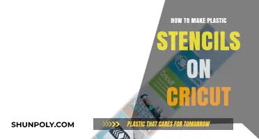 Crafting Custom Plastic Stencils with Your Cricut Machine: A Guide